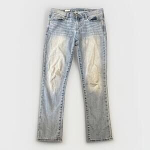 GAP Women’s Jeans Size 29‎ Regular Straight Ankle Light Wash 34x27